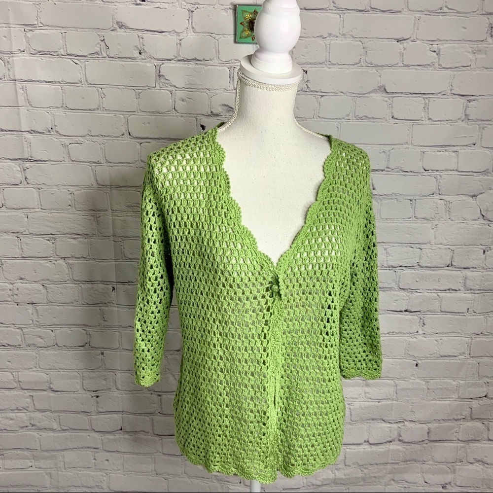 Norm Thompson Cardigan Large